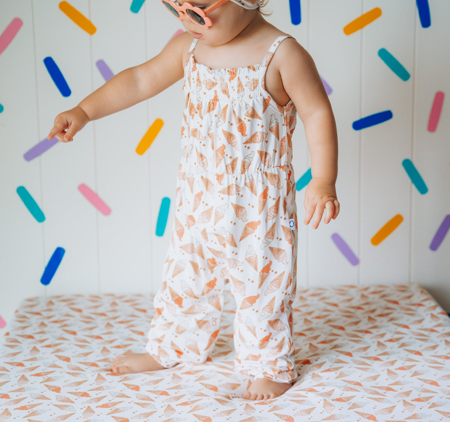 ICE CREAM DREAMZZZ DREAM SMOCKED JUMPSUIT