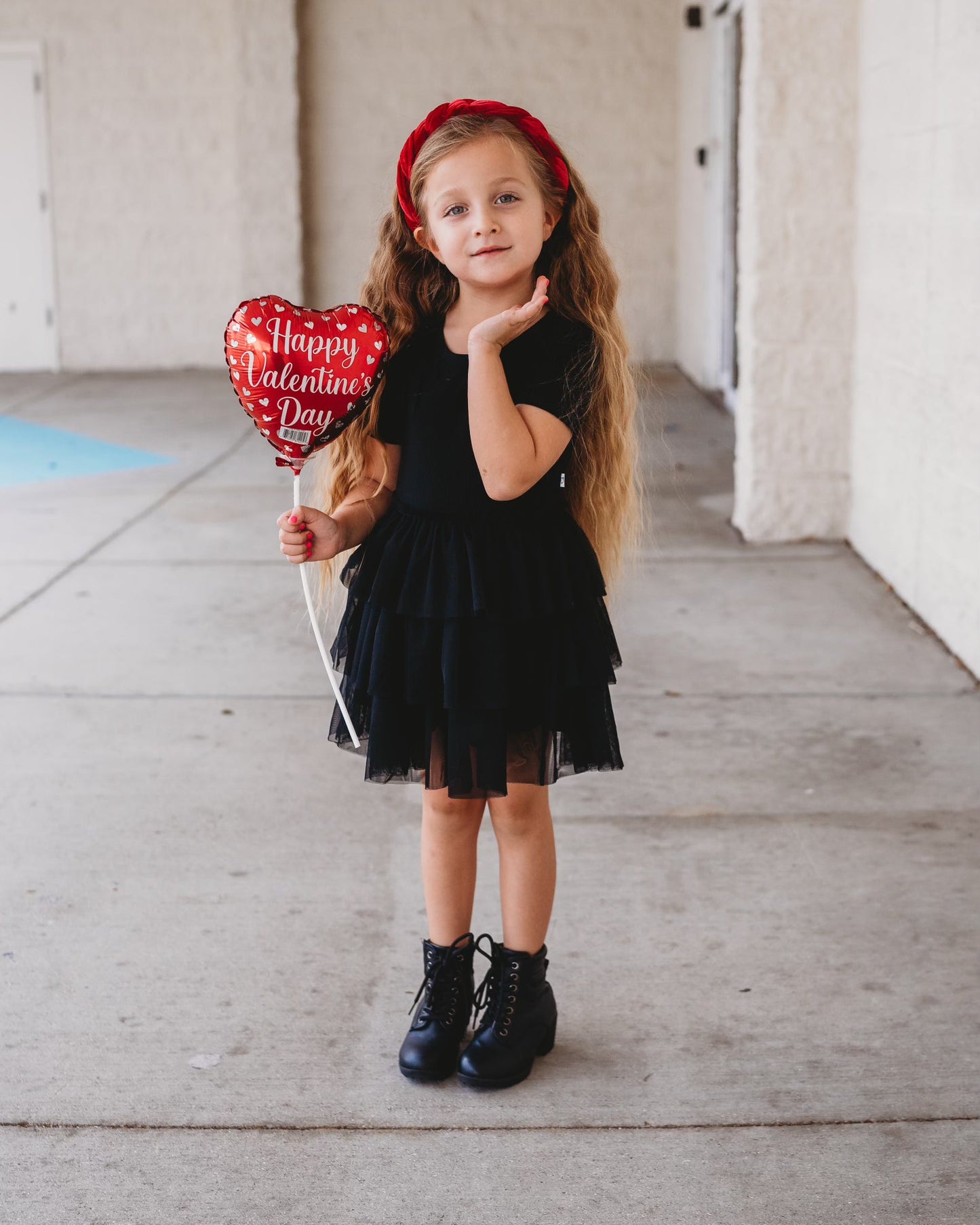 BLACK RIB DREAM TUTU DRESS