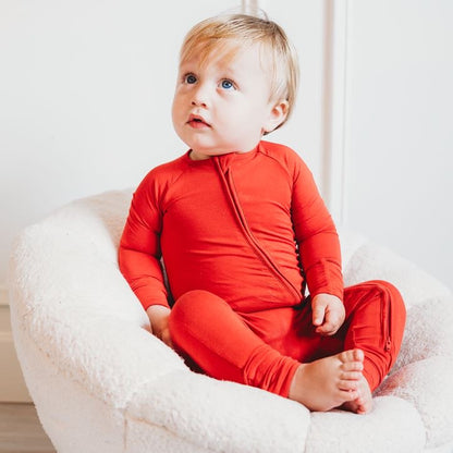 RED DREAM ROMPER