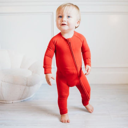 RED DREAM ROMPER