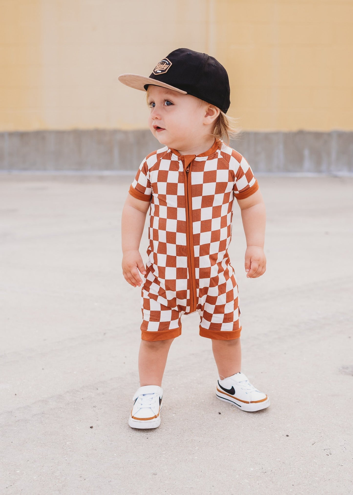 COPPER CHECKERS DREAM SHORTIE