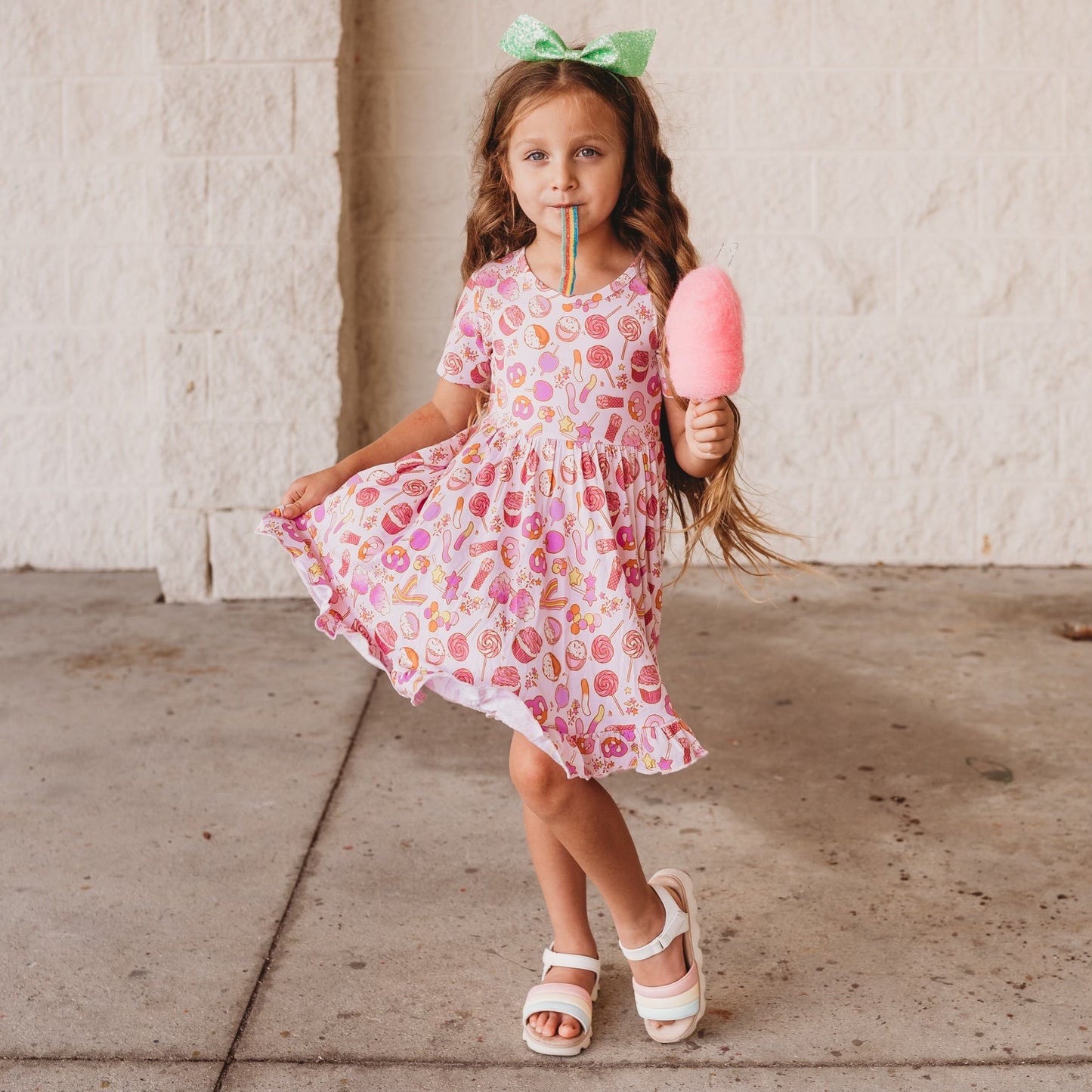 SWEET TREATS DREAM RUFFLE DRESS