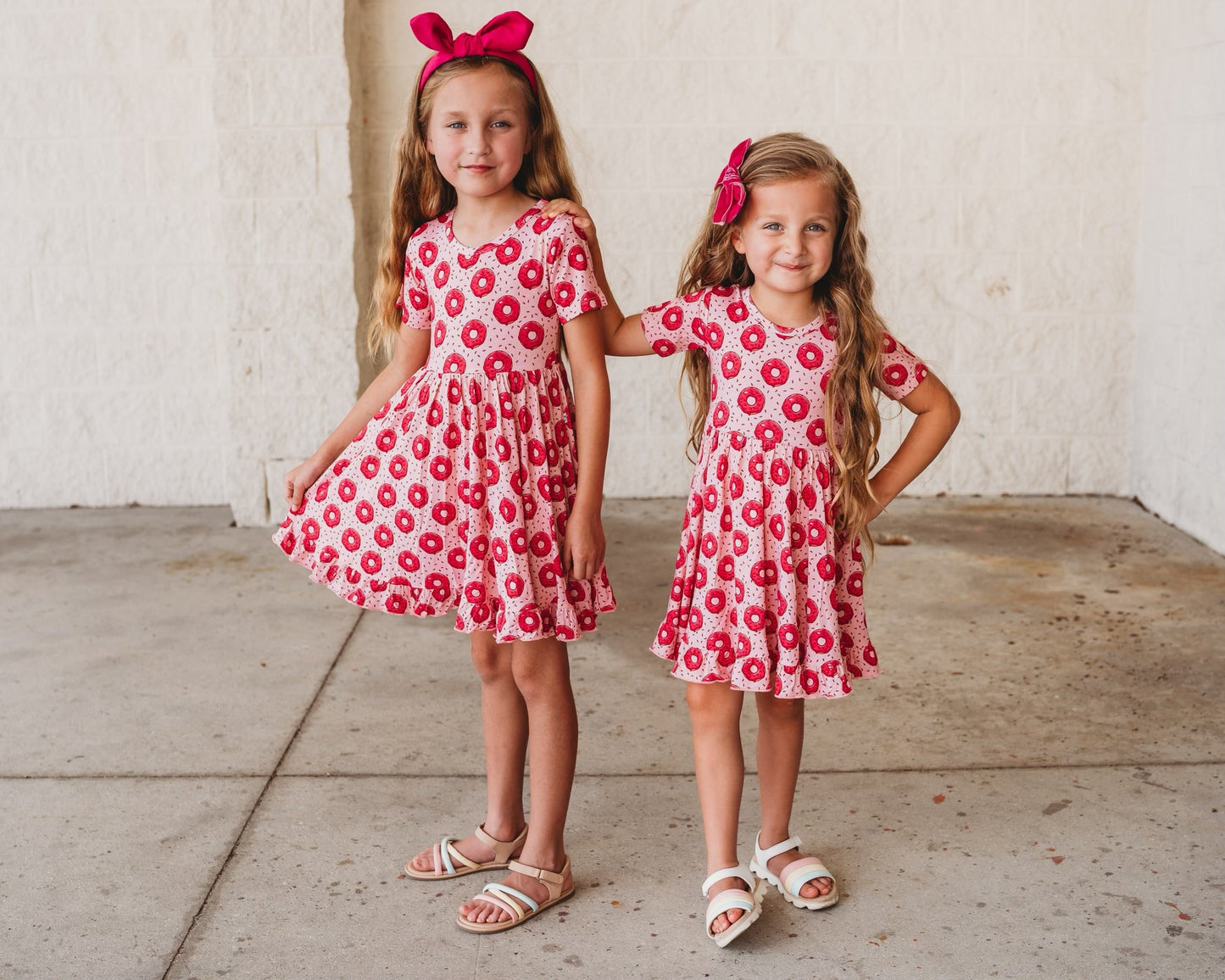 DONUT GROW UP DREAM RUFFLE DRESS