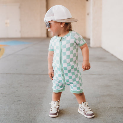 MINT CHECKERS DREAM SHORTIE