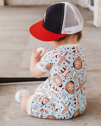 BASEBALL SMILEY DREAM SHORTIE