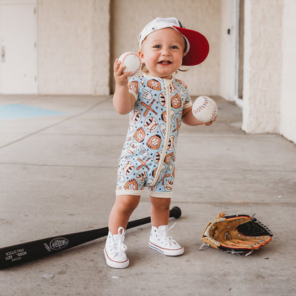 BASEBALL SMILEY DREAM SHORTIE