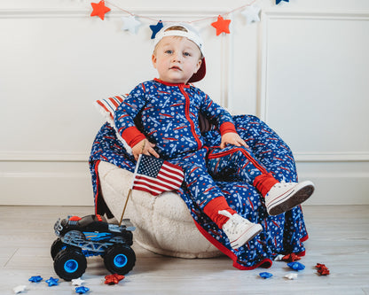 TRUCKING USA DREAM ROMPER