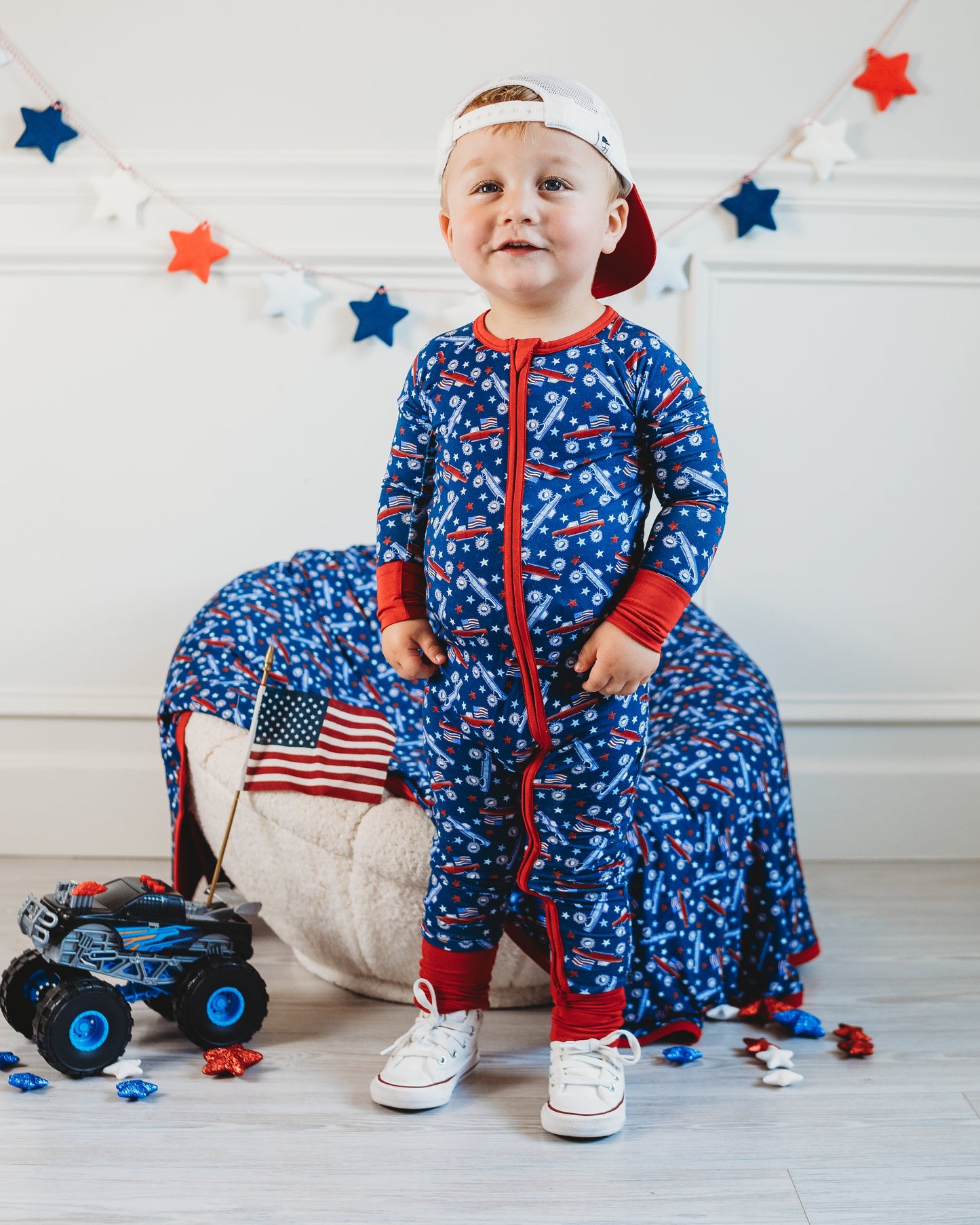 TRUCKING USA DREAM ROMPER