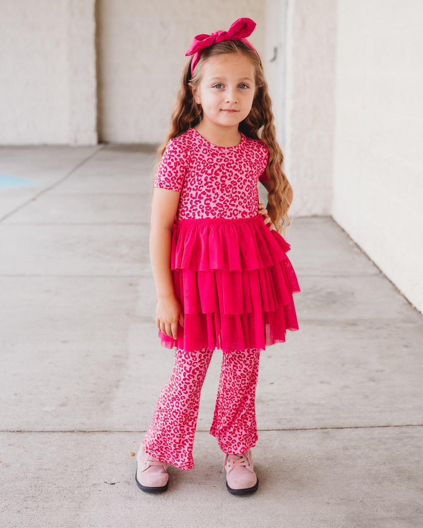 LOVE LEOPARD DREAM TUTU DRESS