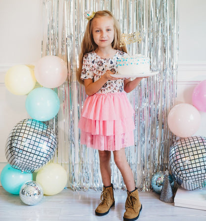 DISCO BIRTHDAY GIRL DREAM TUTU DRESS