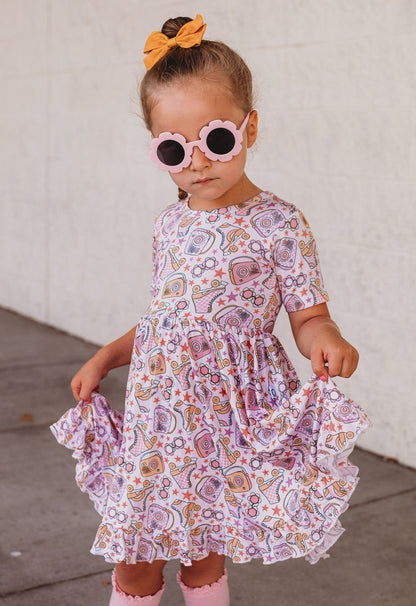 LET THE GOOD TIMES ROLL DREAM RUFFLE DRESS DBLC X LOLO WEBB