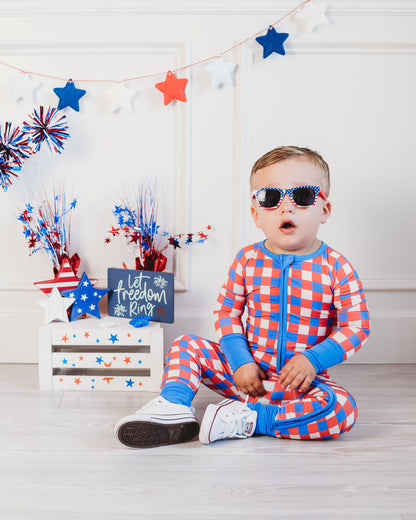 RED, WHITE & TRUMAN DREAM ROMPER