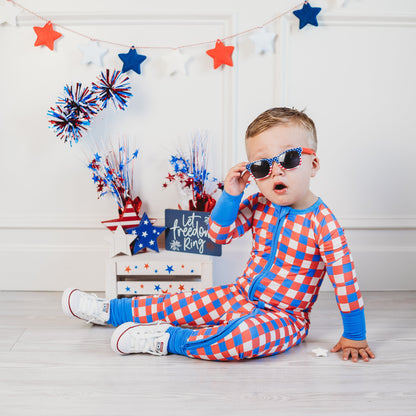 RED, WHITE & TRUMAN DREAM ROMPER