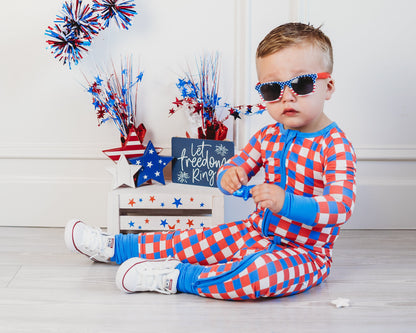 RED, WHITE & TRUMAN DREAM ROMPER