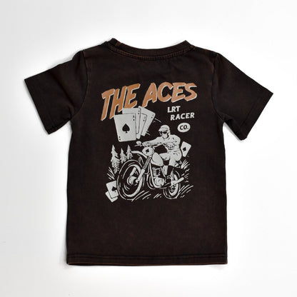 LIMITED EDITION ACES SHORT SLEEVE TEE - CACAO