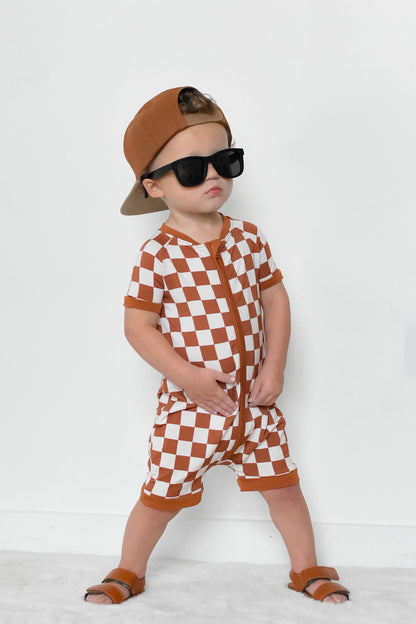 COPPER CHECKERS DREAM SHORTIE