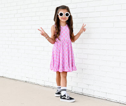 HAPPY DAISIES DREAM RUFFLE DRESS