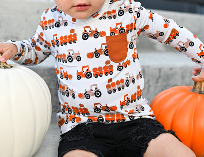 HAY PUMPKIN DREAM POCKET TEE