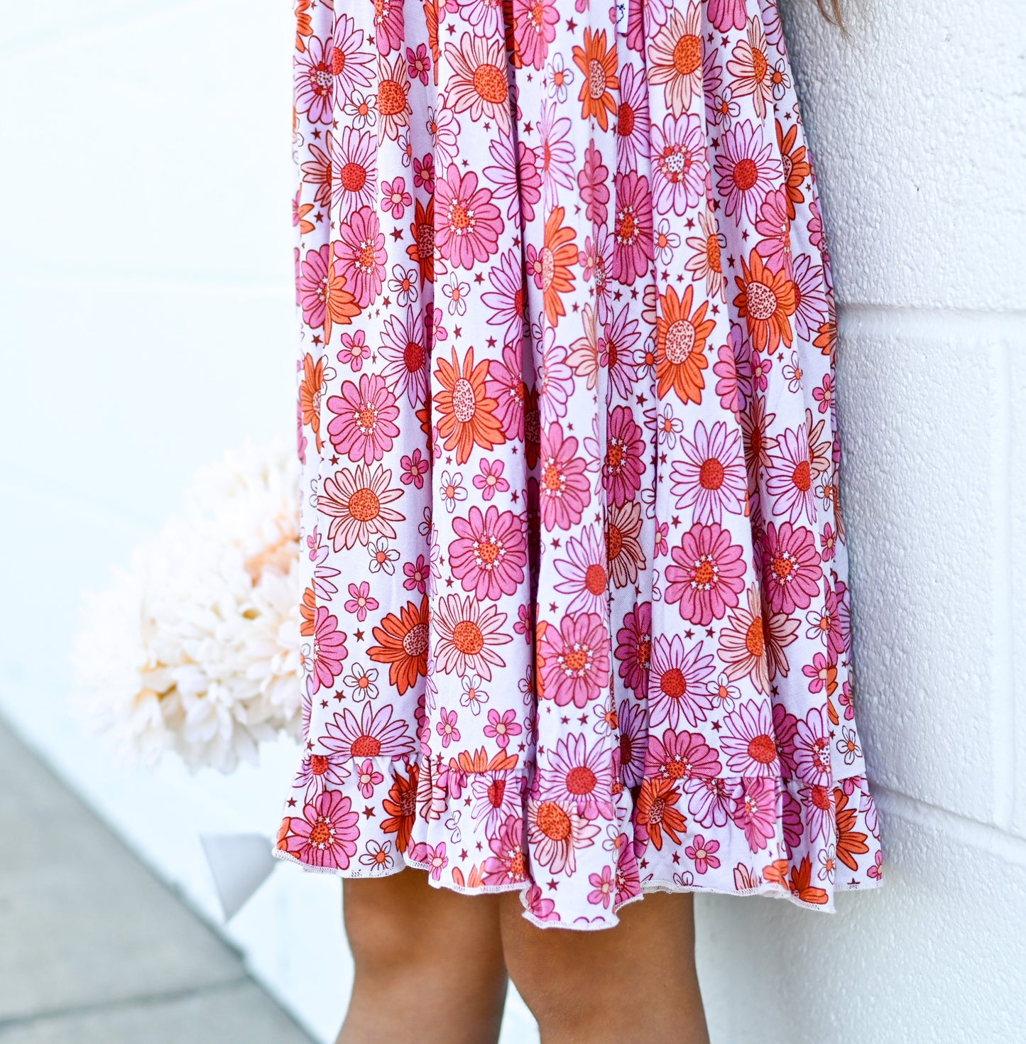 DAISY GARDEN DREAM RUFFLE DRESS