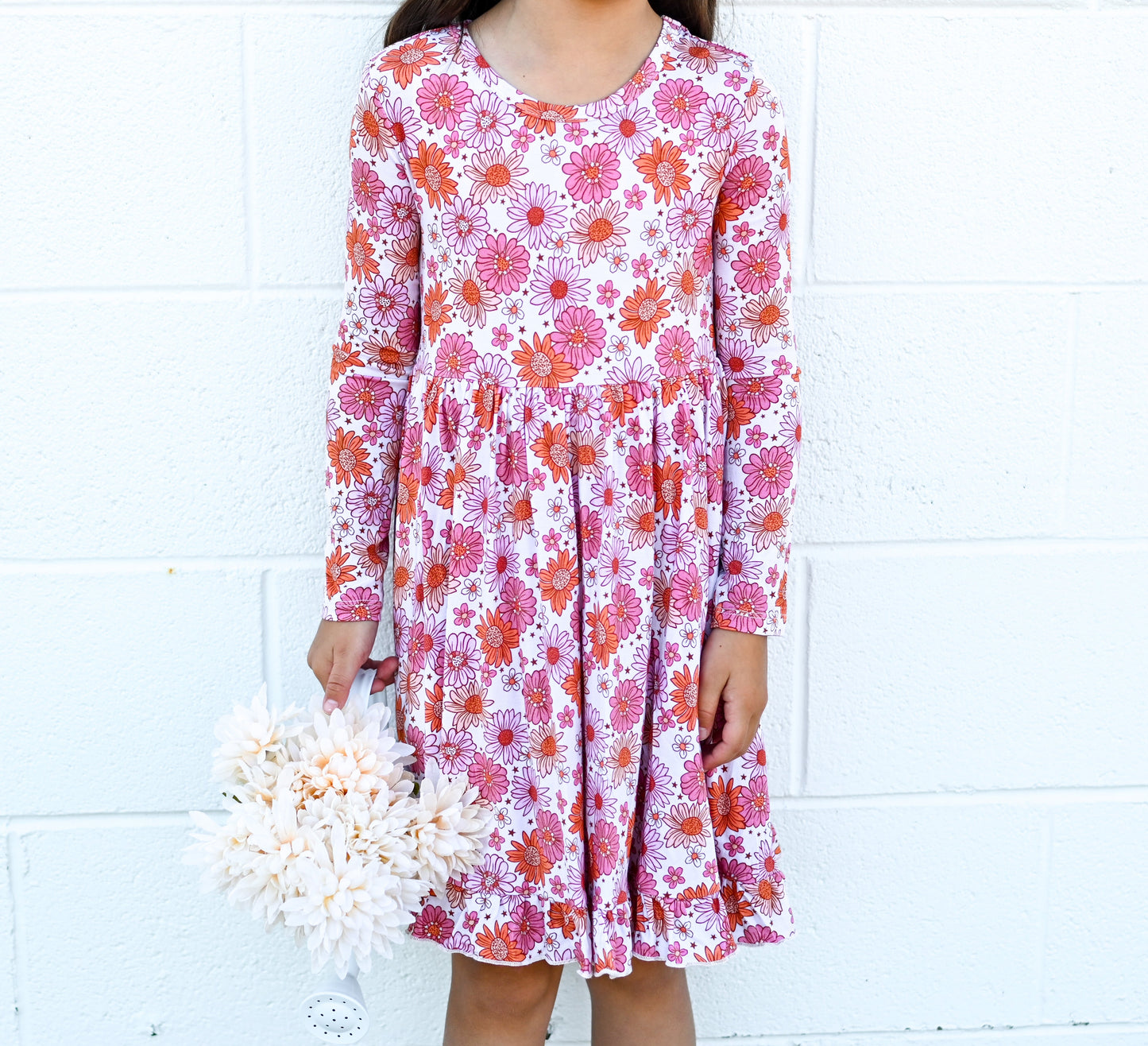 DAISY GARDEN DREAM RUFFLE DRESS