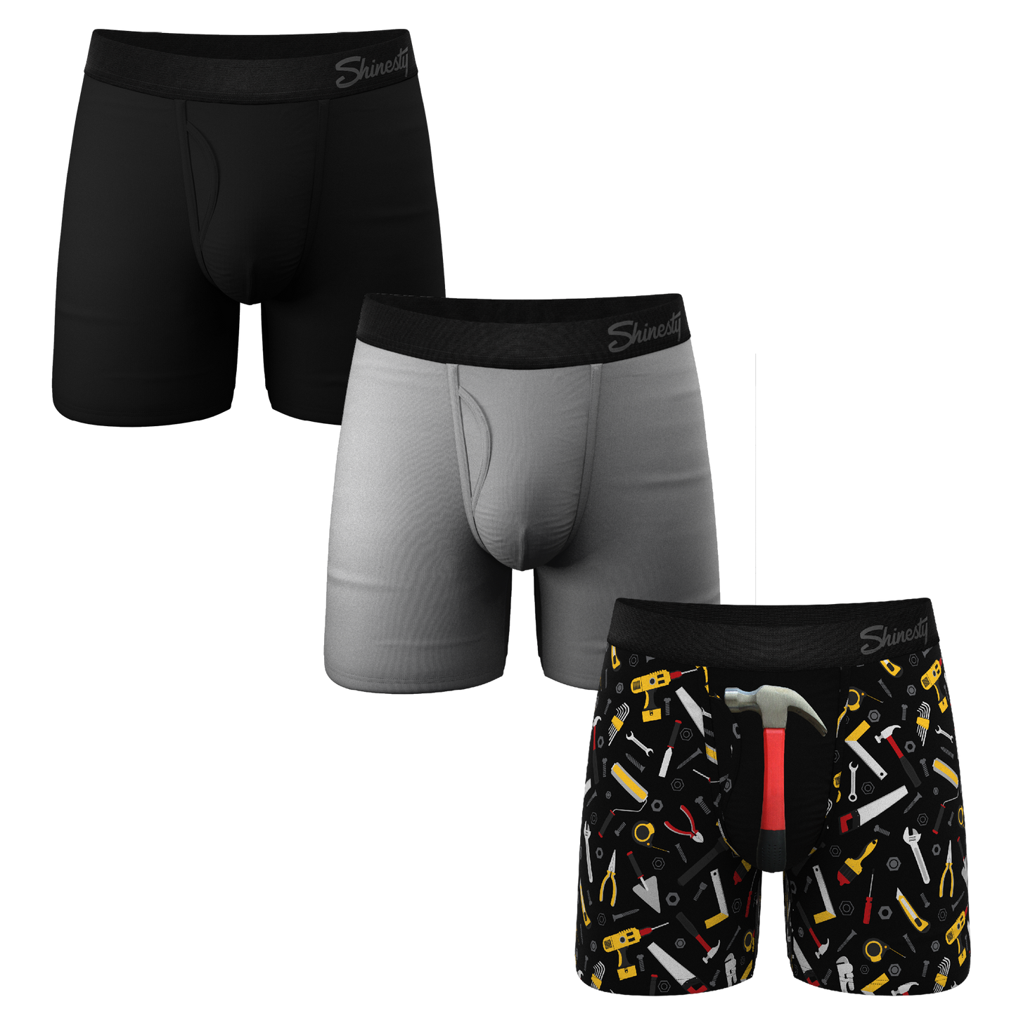 The Dad's Essentials Pack | Ball Hammock® Pouch Boxer Briefs with Fly 3 Pack