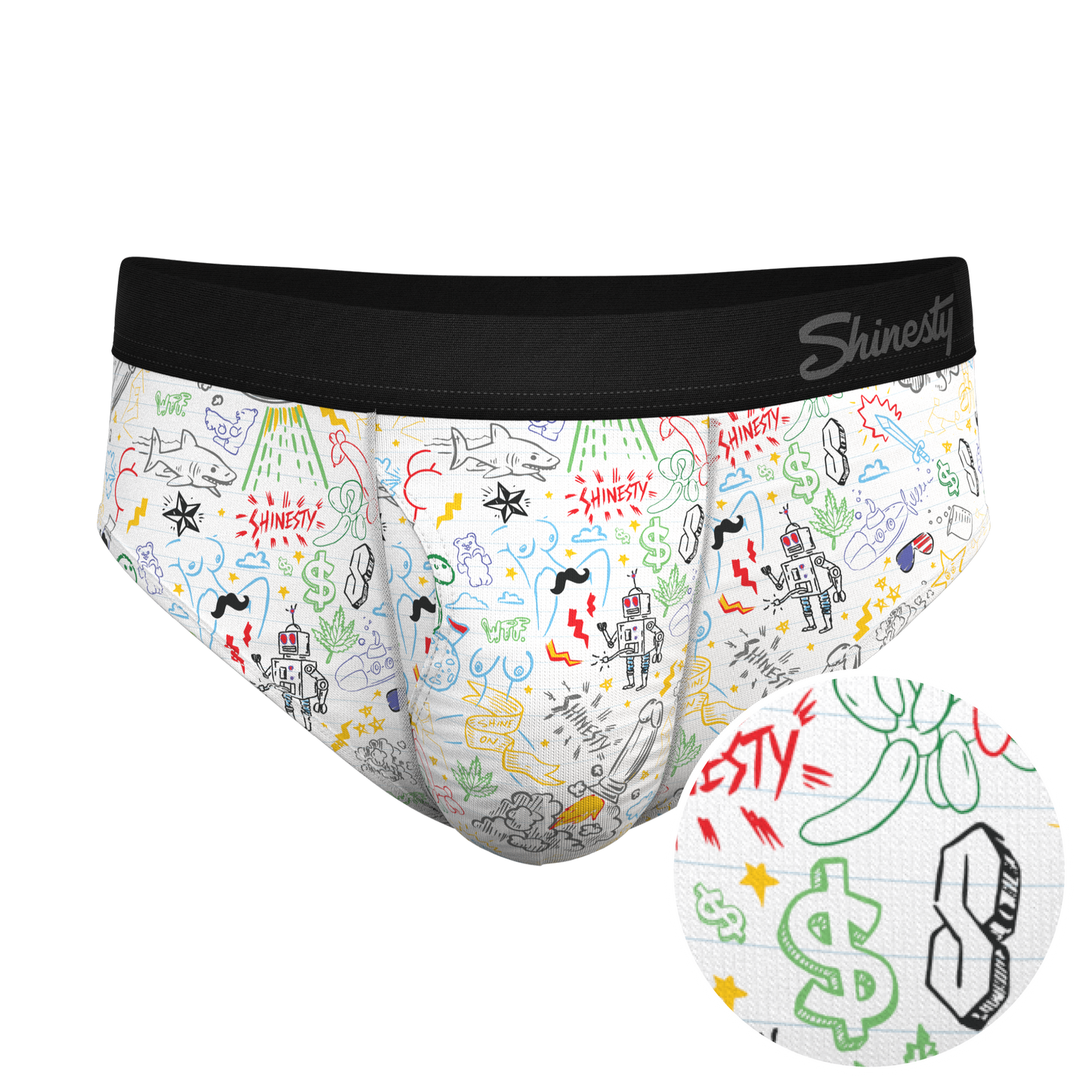 The Daily Detention | Doodle Ball Hammock® Pouch Underwear Briefs