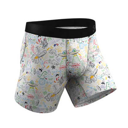 The Daily Detention | Doodle Ball Hammock® Pouch Underwear