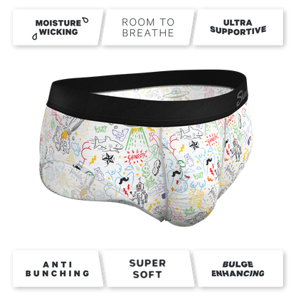 The Daily Detention | Doodle Ball Hammock® Pouch Underwear Briefs