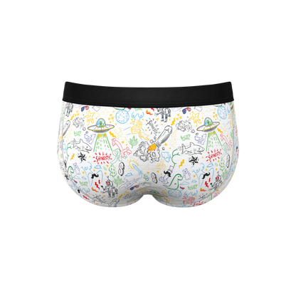 The Daily Detention | Doodle Ball Hammock® Pouch Underwear Briefs