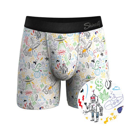 The Daily Detention | Doodle Ball Hammock® Pouch Underwear