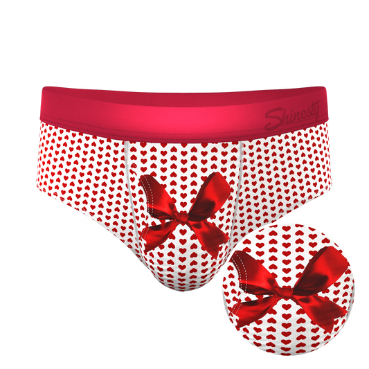 The Date Night | Valentine's Day Bow Ball Hammock® Pouch Underwear Briefs