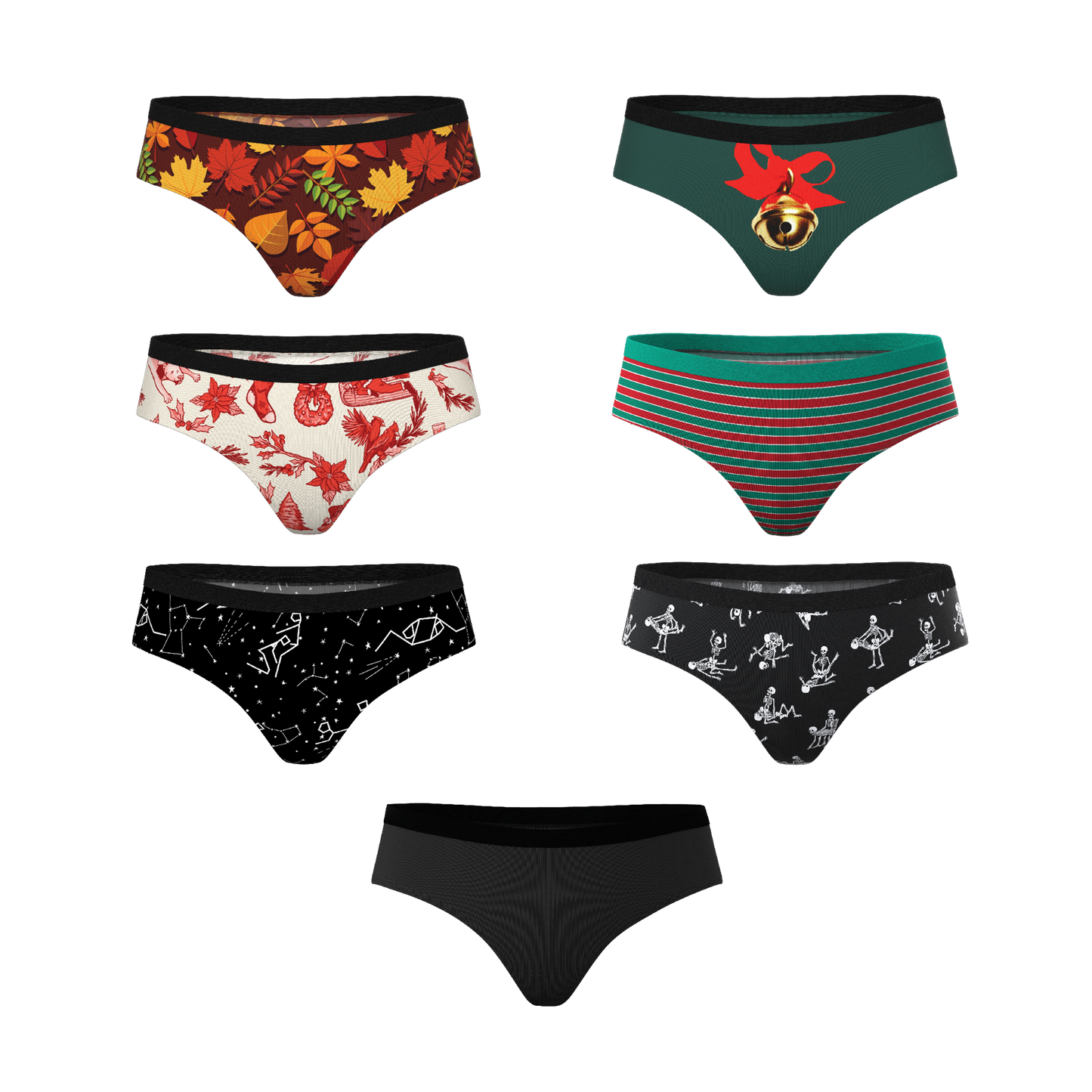 The December Needs | Cheeky Underwear 7 Pack