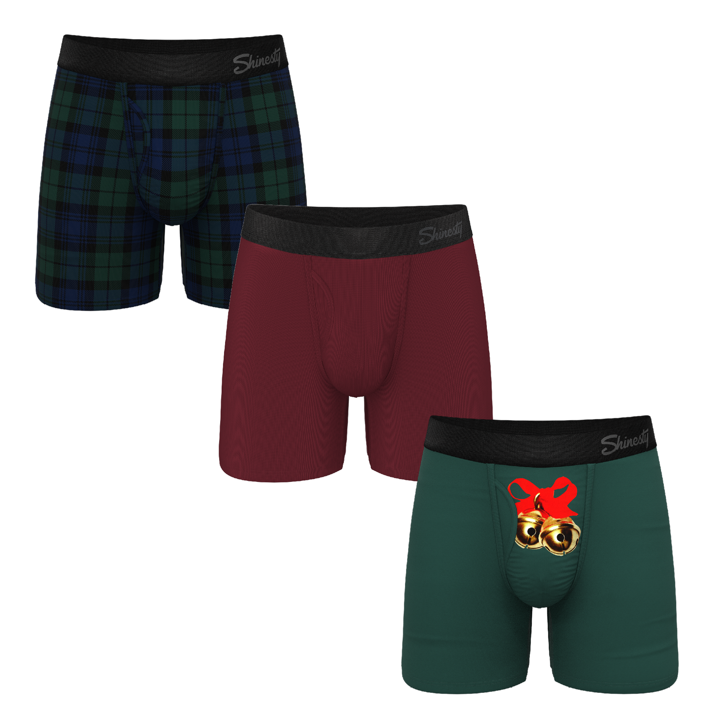 The December Uniform | Ball Hammock® Pouch Boxer Briefs with Fly 3 Pack