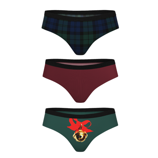 The December Uniform | Cheeky Underwear 3 Pack