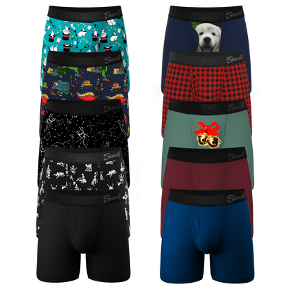 The December Presents | Ball Hammock® Pouch Boxer Briefs with Fly 10 Pack