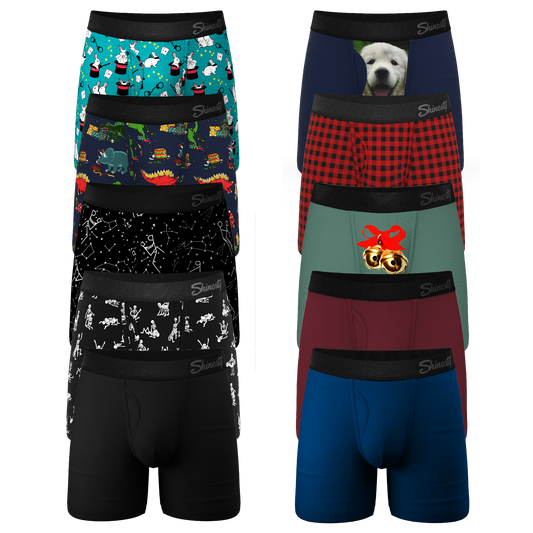 The December Presents | Ball Hammock® Pouch Boxer Briefs with Fly 10 Pack