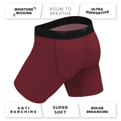 The December Uniform | Long Leg Ball Hammock® Pouch Underwear With Fly 3 Pack