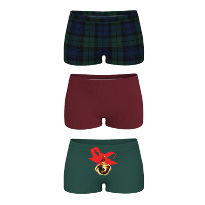 The December Uniform | Boyshort Underwear 3 Pack