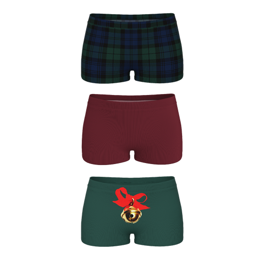 The December Uniform | Boyshort Underwear 3 Pack