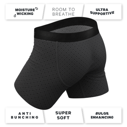 The Diamond Dog | Micro Diamonds Ball Hammock® Pouch Underwear With Fly