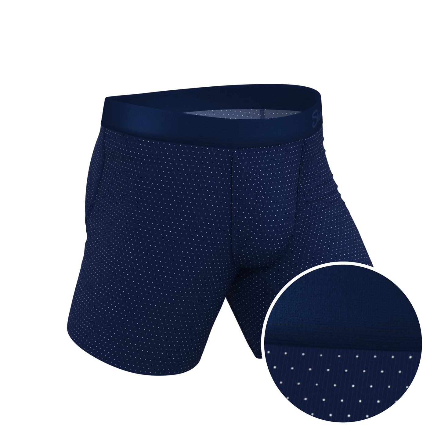 The Dot Your Thighs | Micro Dots Ball Hammock® Pouch Underwear With Fly