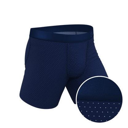 The Dot Your Thighs | Micro Dots Ball Hammock® Pouch Underwear With Fly