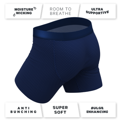 The Dot Your Thighs | Micro Dots Ball Hammock® Pouch Underwear With Fly