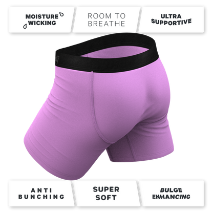 The Double Entendre | Eggplant Ball Hammock® Pouch Underwear