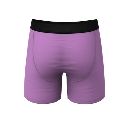 The Double Entendre | Eggplant Ball Hammock® Pouch Underwear