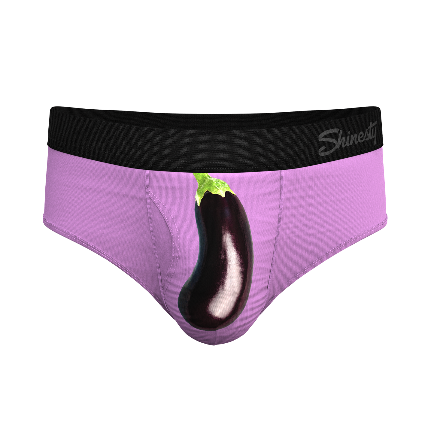 The Double Entendre | Eggplant Ball Hammock® Pouch Underwear Briefs