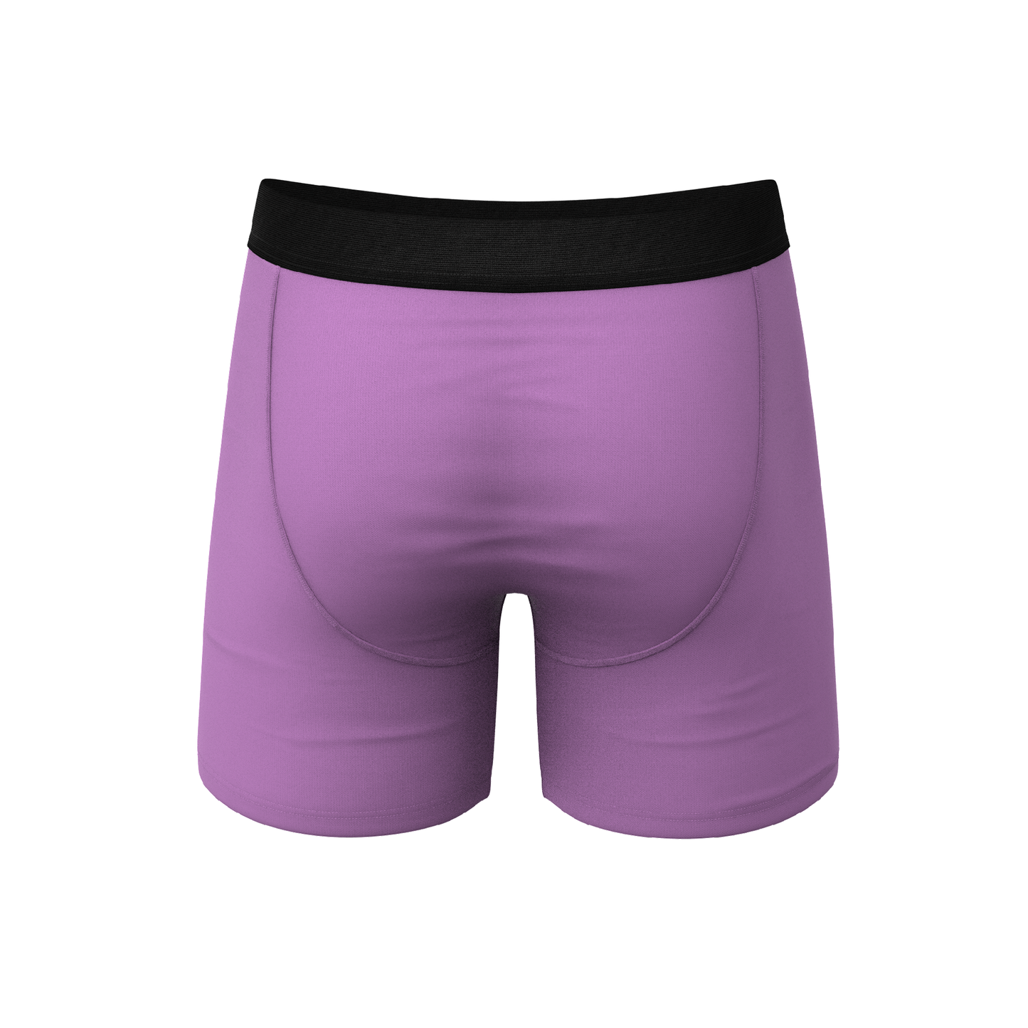 The Double Entendre | Eggplant Ball Hammock® Pouch Underwear With Fly