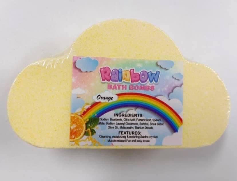 Rainbow Bath Bombs