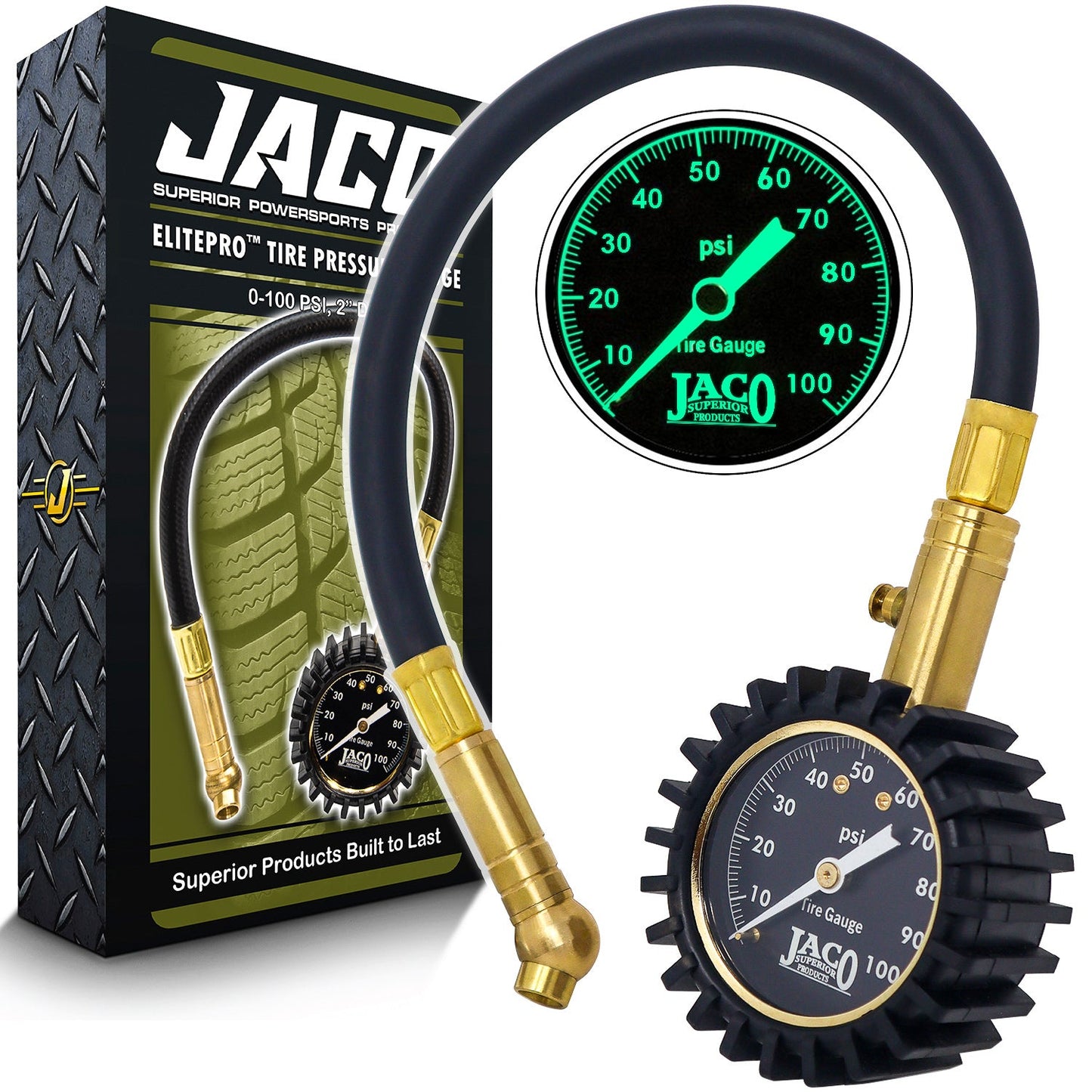 ElitePro™ Tire Pressure Gauge - 100 PSI