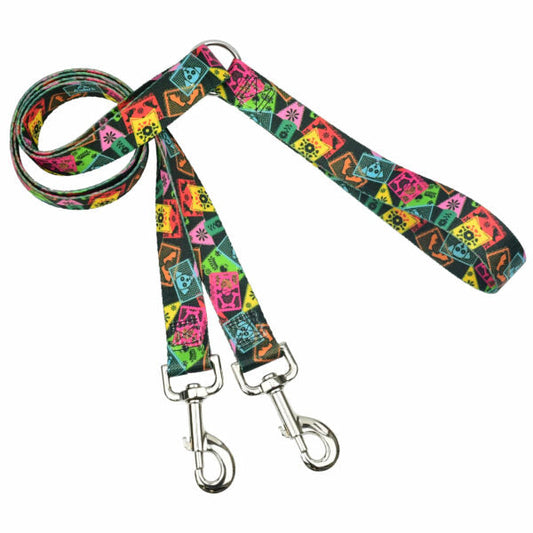 Paper Flags Double Connection Leash – EarthStyle